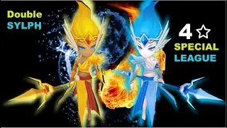 Double Sylph - Tyron & Shimitae C3 to G2 special league 4 stars RTA Summoners war