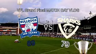 FOOTSCRAY ARE PREMIERS!!! (Footscray Bulldogs v Southport Sharks VFL GRAND FINAL MATCH DAY VLOG)