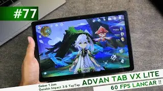 Geber 1 jam GENSHIN IMPACT TapTap di ADVAN TAB VX LITE