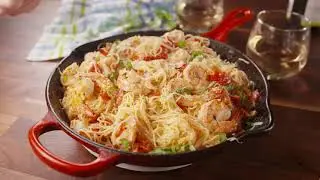 Bruschetta Prawn Pasta
