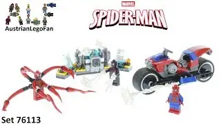 Lego Spiderman 76113 Spider-Man Bike Rescue - Lego Speed Build Review