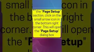 Default page setup on microsoft word | Text Version