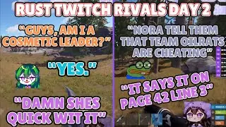 Nora & Dima ACTUALLY Sisters, Ordering A Burger In Game | 🟪LADYDIMA🟪 HIGHLIGHTS | RUST TWITCH RIVALS