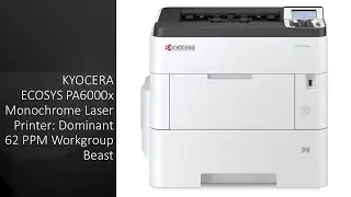 Монохромный лазерный принтер KYOCERA ECOSYS PA6000x: мощный рабочий инструмент с производительнос...