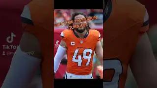 Breaking News - Alex Singleton Out For The Season #nfl #nflnews #nflupdates #nflupdate #nflshorts