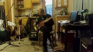 Mustafa Stefan Dill on bass