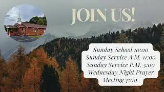 Sunday Morning - Pastor Austin Bullock