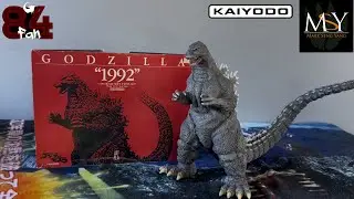 Kaiyodo Yuji Sakai 1992 Godzilla Vinyl Model Kit!!!