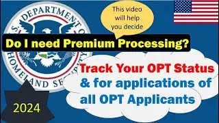 Need Premium Processing? Track Your OPT Status (i-765). Compare Statuses for all OPT Applicants