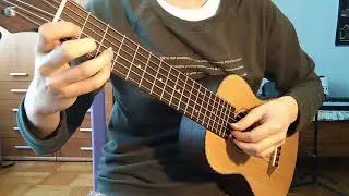 Guitar Cordoba Mini R - Andantino G major Ferdinando Carulli (played in C) #cordobamini #guitalele