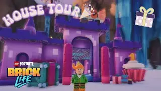 lego brick life - house tour 🏰 (birthday bouncy castle)