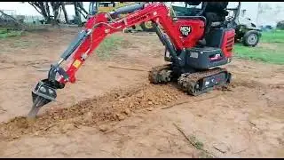 MCM's 11D Mini Excavator - Single-Shank Ripper Attachment In Action💣