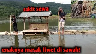 CAM FISHING Ep.59 | Mancing Libur Dulu, Masak Liwet di Sawah Bikin Nagih! Nikmat banget