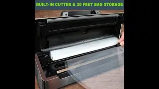 Precision Vacuum Sealer Review &ndash; Pro Food Saver with Cutter & Storage