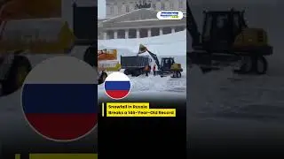 Russia Faces Historic Snowstorm: 146-Year Snowfall Record Broken in Moscow & Kamchatka