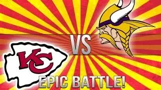 Madden 13:EPIC BATTLE-Madden 13 ONLINE GAMEPLAY-CHIEFS Vs. VIKINGS