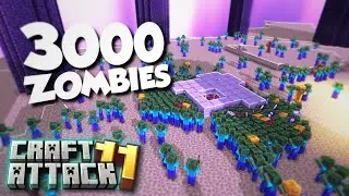 ABSOLUTE OP FARM! 2000 ZOMBIE!  - CRAFTATTACK 11 - #14