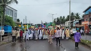 Eid Miladunnabi live Procession  #dandeli live at JN Road KK News 28-09-2023 Part1