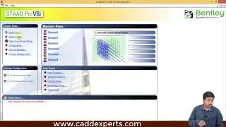 Class 1   Introduction and Interface STAAD Pro
