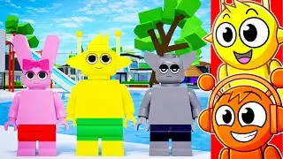 Reacting to LEGO SPRUNKI Swimming POOL PARTY!