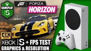 Forza Horizon - Xbox Series S Gameplay + FPS Test