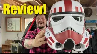 Hasbro Black Series Imperial Shocktrooper Helmet Review | Star Wars Collectible Unboxing