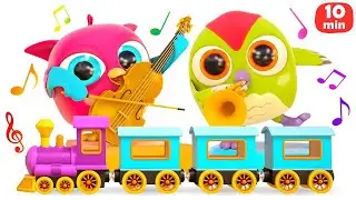 Kartun Musik untuk Anak-anak dengan Hop Hop si Burung Hantu! Lagu Anak & Mainan Lucu