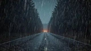 Rain Sounds For Sleep, Pure Rain Sounds 🌧️ No Music, Sleep Instantly