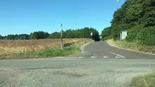 Jernbaneoversk&aelig;ring ved Trustrup