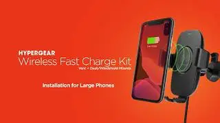 HOW TO: HyperGear Gravity 10W Wireless Fast Charge Mount Installation