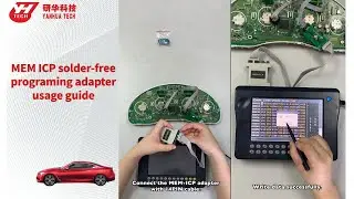 Как использовать адаптер Yanhua Digimaster 3 MEM ICP Solderless OBDII365