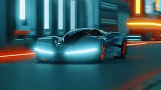 Taking the SIRIUS UltraSport NFT car model for a ride in the streets MetaVerse
