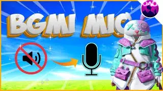 BGMI Mic Not Working with Headphones | Bgmi Mic Glitch Disable Problem 2023
