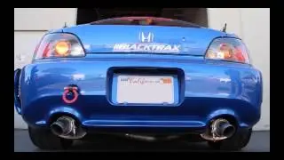 BlackTrax Performance S2000 3-inch Dual Exhaust Sound Clip