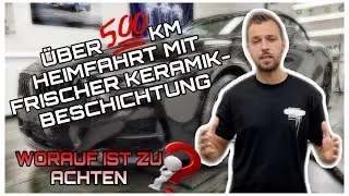 WICHTIG!! Auto fahren mit frischer KERAMIK-BESCHICHTUNG / Das musst du WISSEN // Detailing BMW 850i
