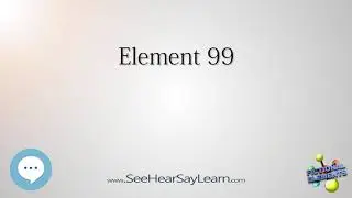 Element 99 - Fictional Elements 🔊✨