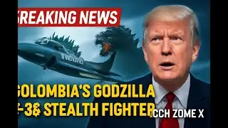 Колумбийский истребитель-невидимка Godzilla T-33: шокирующая военная инновация, которая потрясла ...