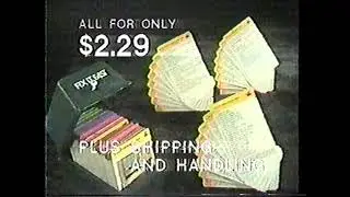 1980 Fix It Fast Cards special TV offer!