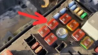 Driver and Passenger Window Switch J-Case Fuse 40A Location Chevrolet Malibu 2013-2016
