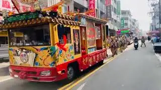大甲鎮瀾宮神童團鎮殿祖師入火安座祈安遶境