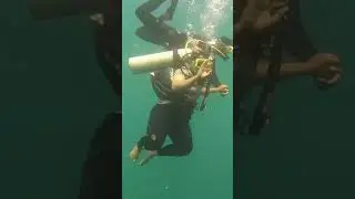 Deep Sea  Diving In Malvan @AishwaryaAali 😍 #tarkarli  #malvan  #Kokan #aishwaryaaali