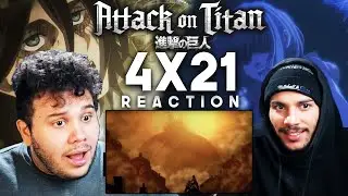 Attack on Titan Season 4 Episode 21 REACTION | From You, 2000 Years Ago