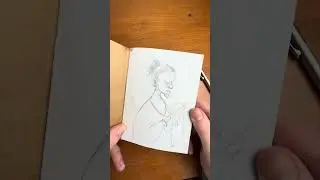 FIRST DRAWING! Trying out a mechanical pencil.