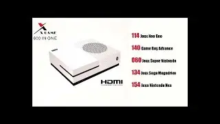 X GAME 600 IN ONE (FR) [UNBOXING & TEST]