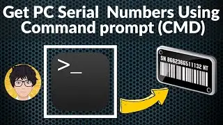 Get PC Serial  Numbers Using Command prompt (CMD) 💻⚙️🐞