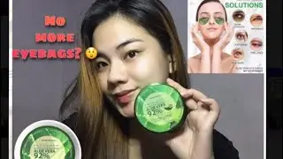 GOODBYE EYEBAGS WITH NATURE REPUBLIC ALOE VERA HYDROGEL EYE PATCH | Yuri Manabat