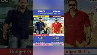 Temper vs Simmba Movies Analysis || #temper #simmba #shorts