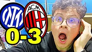 UMILIAZIONE PAZZESCAAA!! INTER-MILAN 0-3!!! MILAN IN FINALE!! ASSURDI!