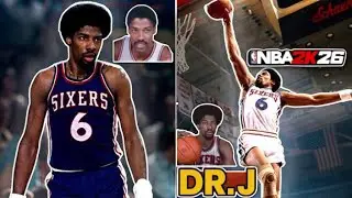 Julius Erving Face Creation 2K26 - RARE Julius Erving Face Creation 2K26 + How To Play As Dr J In 2K