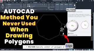 Mastering AutoCAD: Drawing Polygons Made Easy